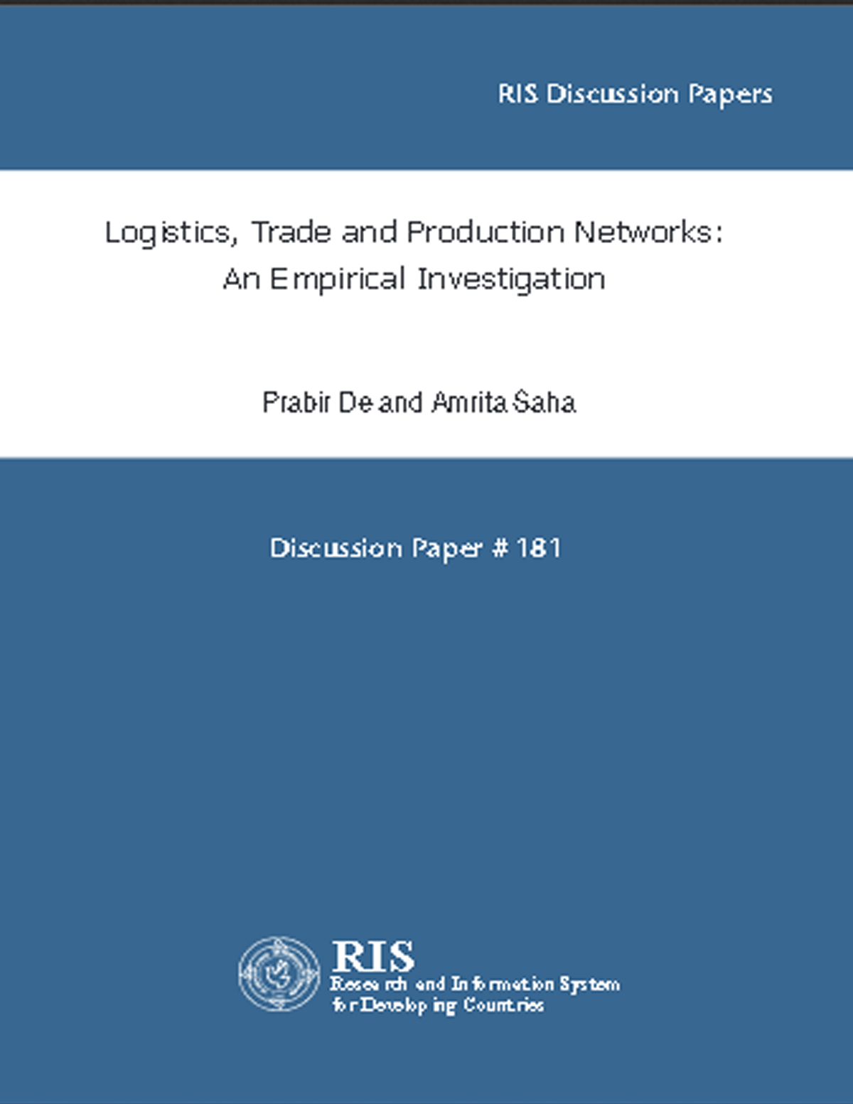 Trade and Production Networks