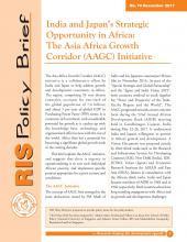  India and Japan’s Strategic Opportunity in Africa: The Asia Africa Growth Corridor (AAGC) Initiative
