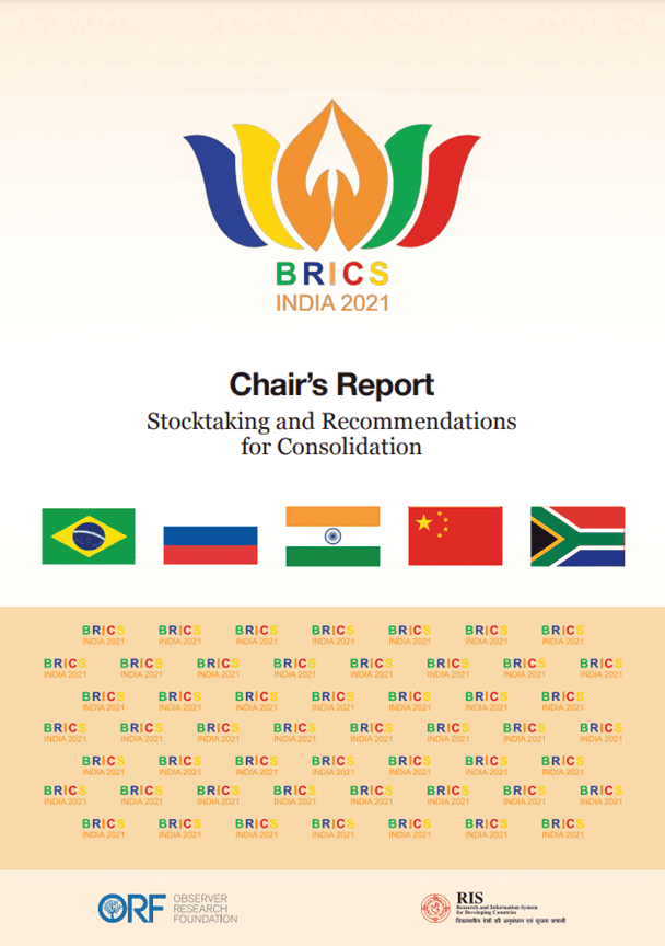 Chair’s Report Stocktaking and Recommendations for Consolidation