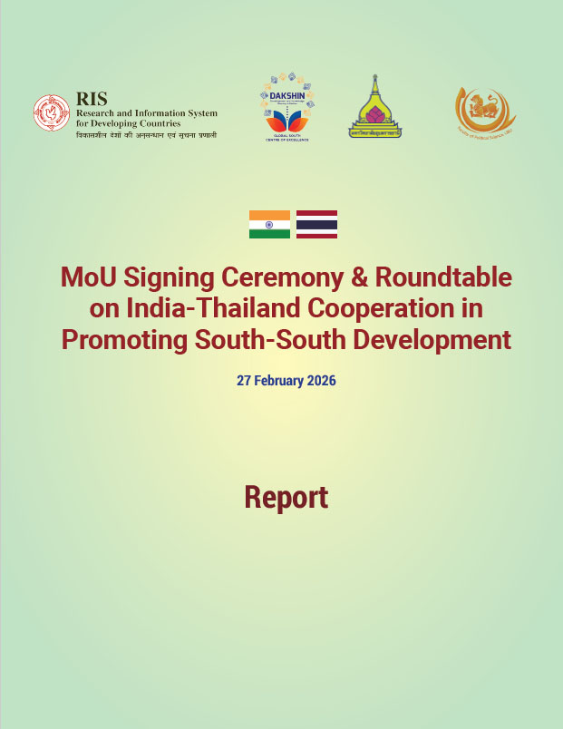 MoU Signing Ceremony & Roundtable on India-Thailand Cooperation in Promoting South-South Development