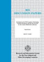 Investment on the WTO Agenda