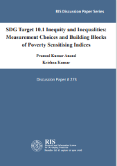 SDG Target 10.1 Inequity and Inequalities:Measurement Choices and Building Blocks of Poverty Sensitising IndicesSDG Target 10.1 Inequity and Inequalities:Measurement Choices and Building Blocks of Poverty Sensitising Indices