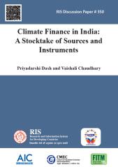 Climate Finance in India:  A Stocktake of Sources and  Instruments 