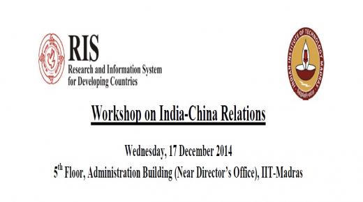 Workshop on India-China Relations