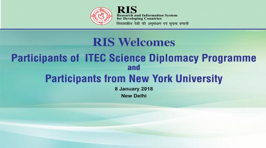 Interactive session NYU Students day-long interaction at RIS
