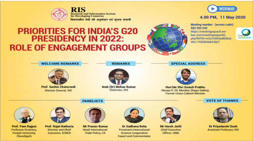 Priorities for India’s G20 Presidency