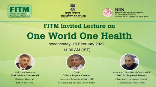 FITM Invited Lecture on One World One Health