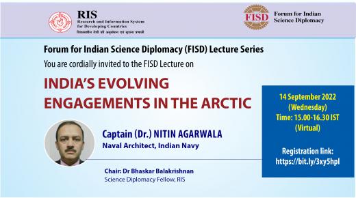 India’s Evolving  Engagements in the Arctic