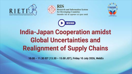 India-Japan Cooperation amidst Global Uncertainties and Realignment of Supply Chains