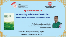 India's Act East Policy