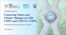 Connecting Nature and Climate: Dialogue on CBD COP17 and UNFCCC COP31