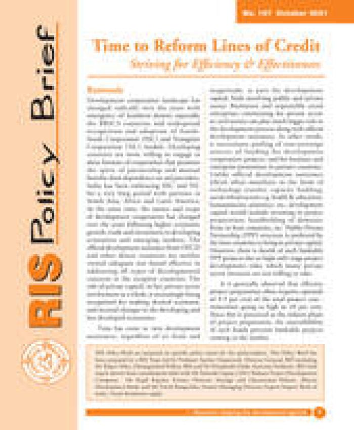 Time to Reform Lines of Credit Striving for Efficiency & Effectiveness