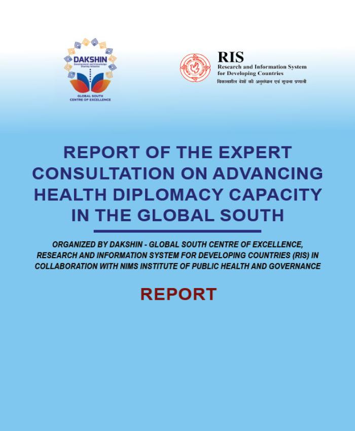 Report on Expert Consultation on Advancing Health Diplomacy Capacity in the Global South